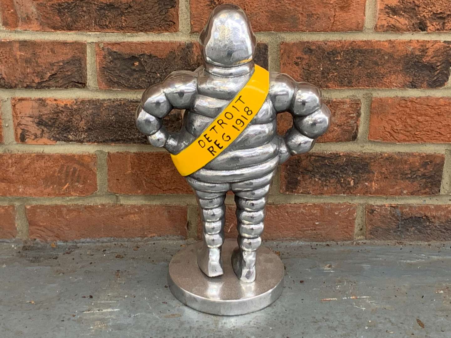 <p>Cast Aluminium Michelin Man</p>