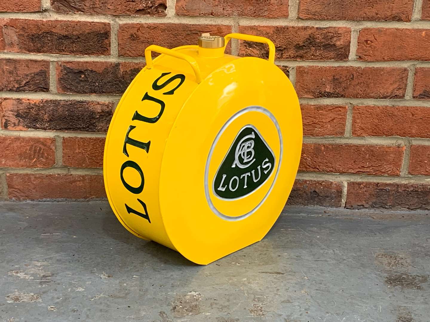 <p>Modern Lotus Two Handled Fuel Can</p>