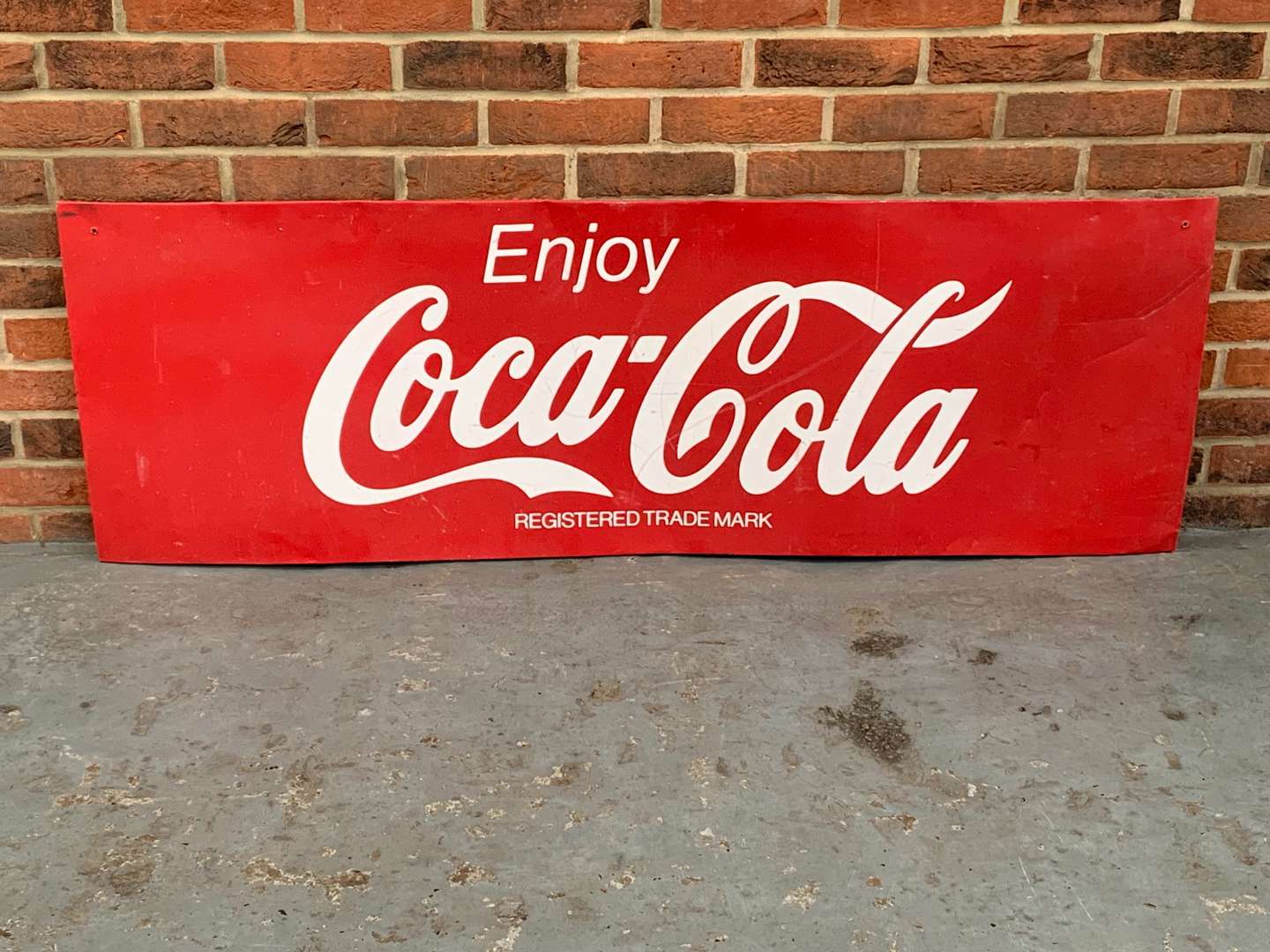 <p>Coca-Cola Metal Sign</p>