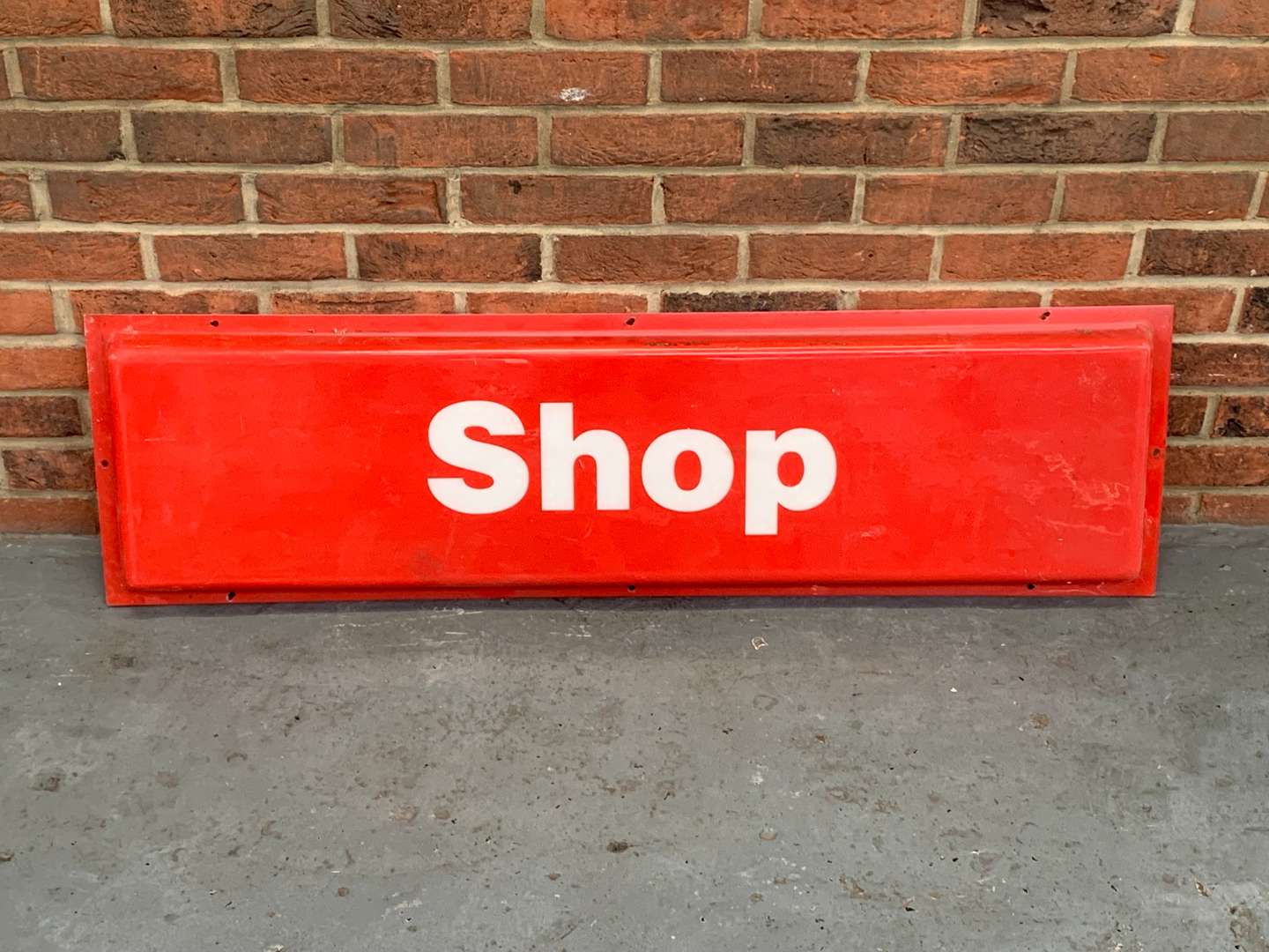 <p>Shop Moulded Plastic Sign</p>