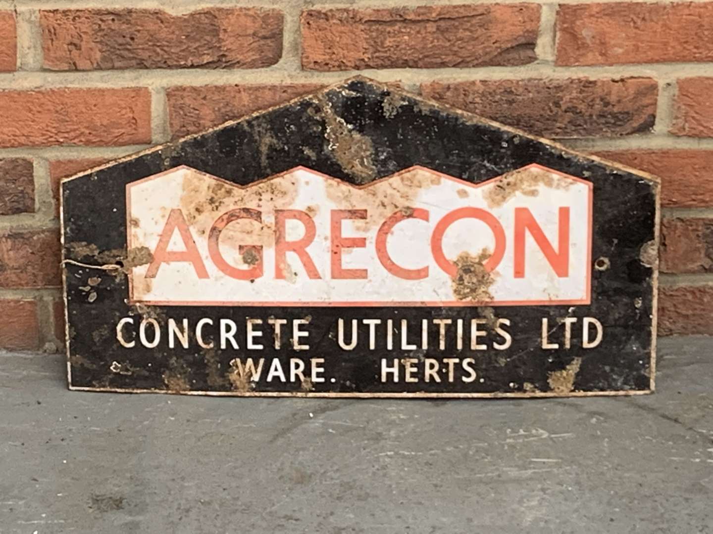 <p>Agrecon Enamel Sign</p>