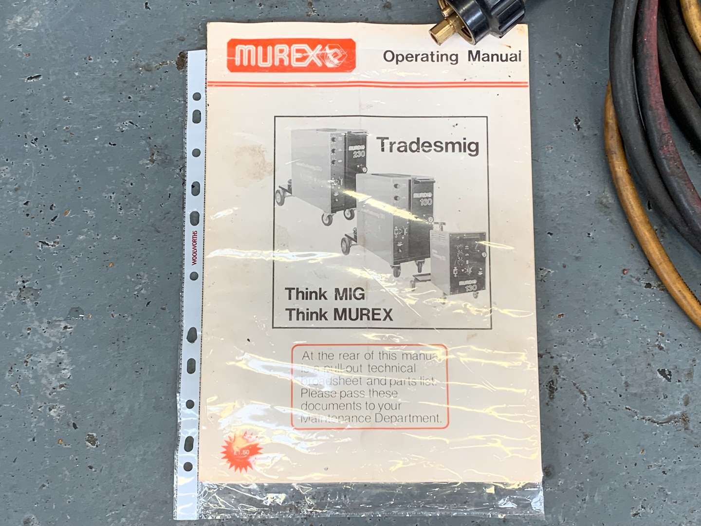 <p>Murex 130 Mig Welder</p>