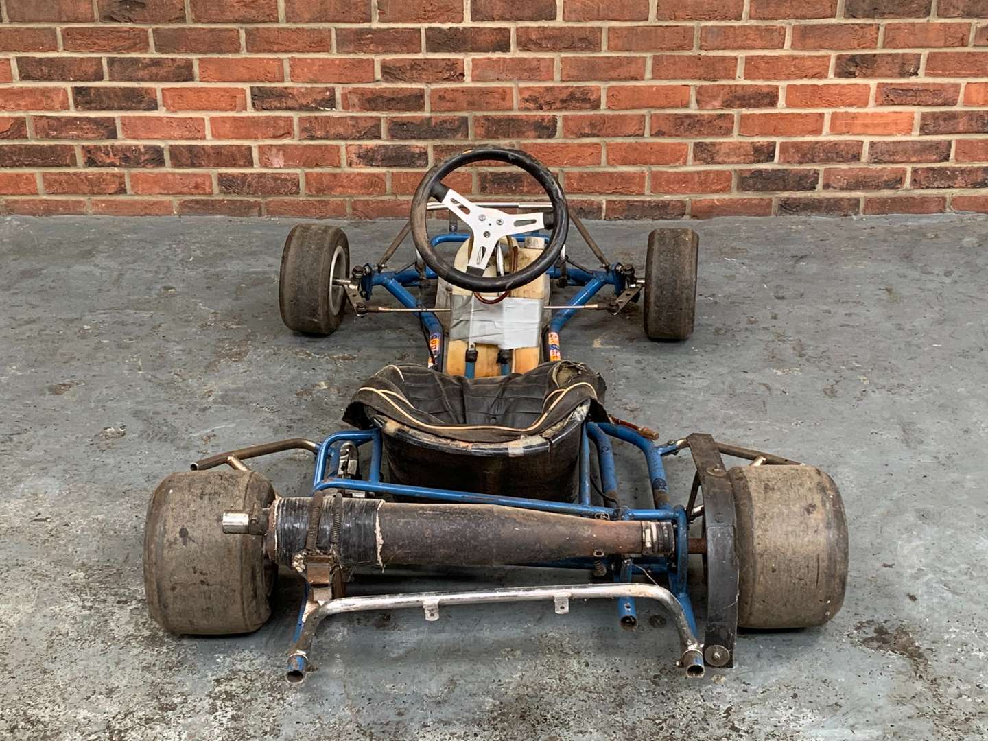 <p>Zip Go Kart Chassis and Engine</p>