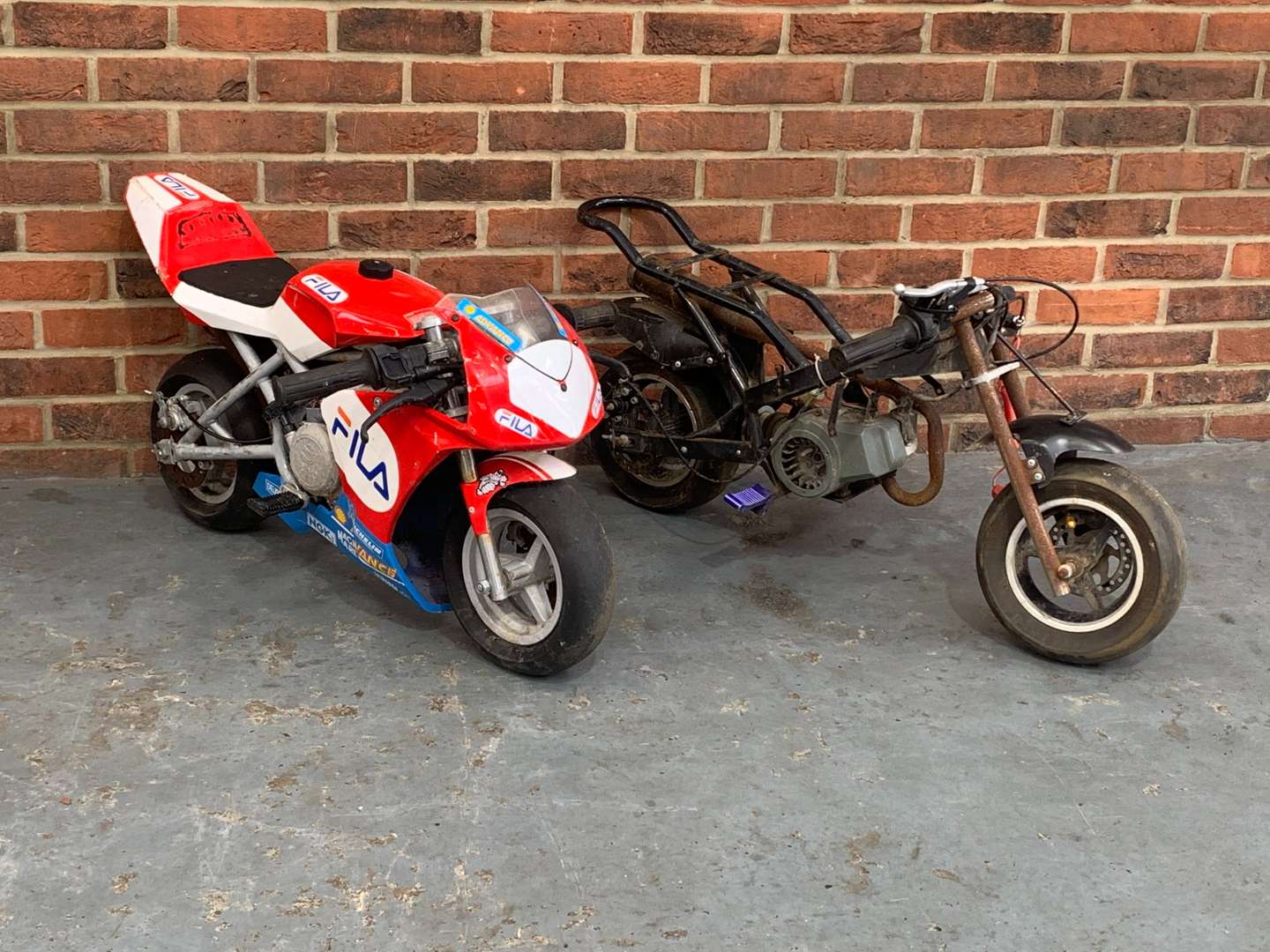 <p>Two Petrol Mini Motos (For Restoration)&nbsp;</p>