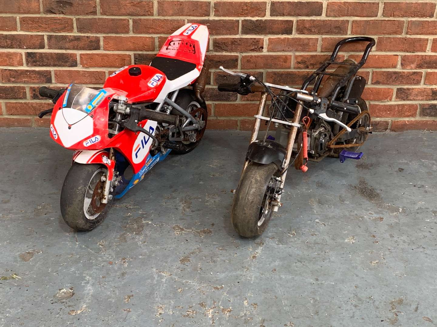 <p>Two Petrol Mini Motos (For Restoration)&nbsp;</p>