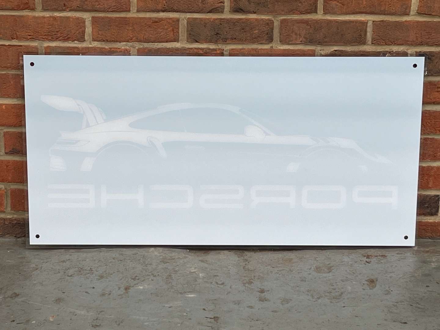 <p>Porsche Perspex Sign</p>