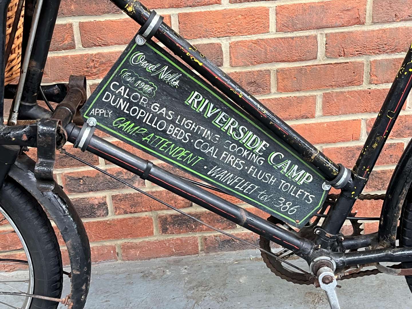 <p>J Phillips Vintage Trade Bike and Basket</p>