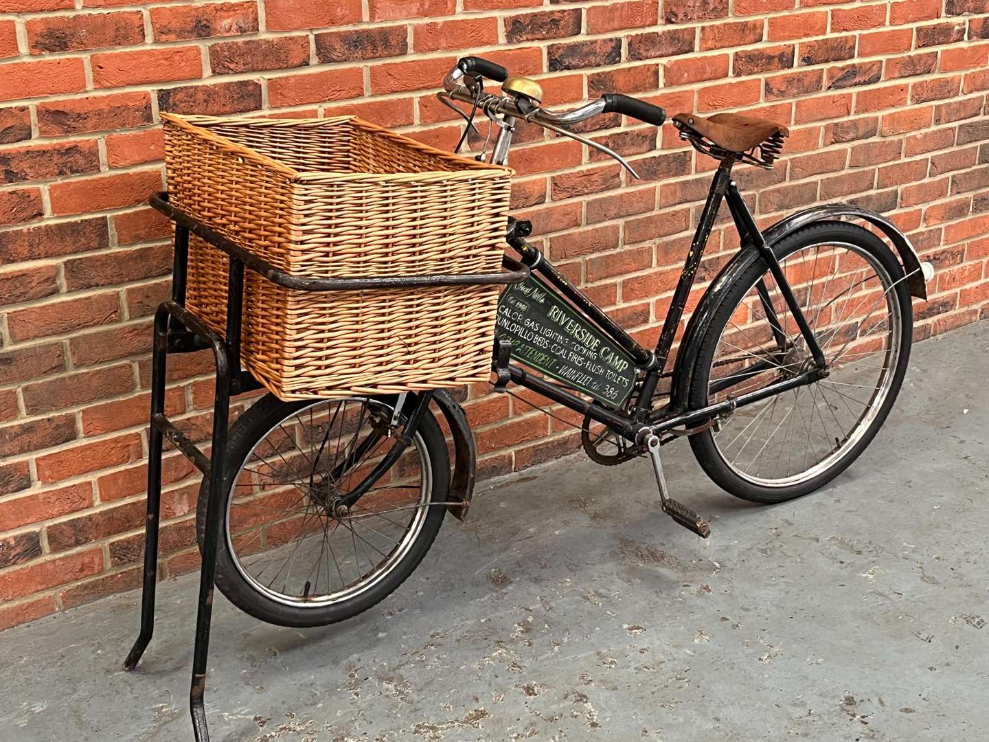 <p>J Phillips Vintage Trade Bike and Basket</p>