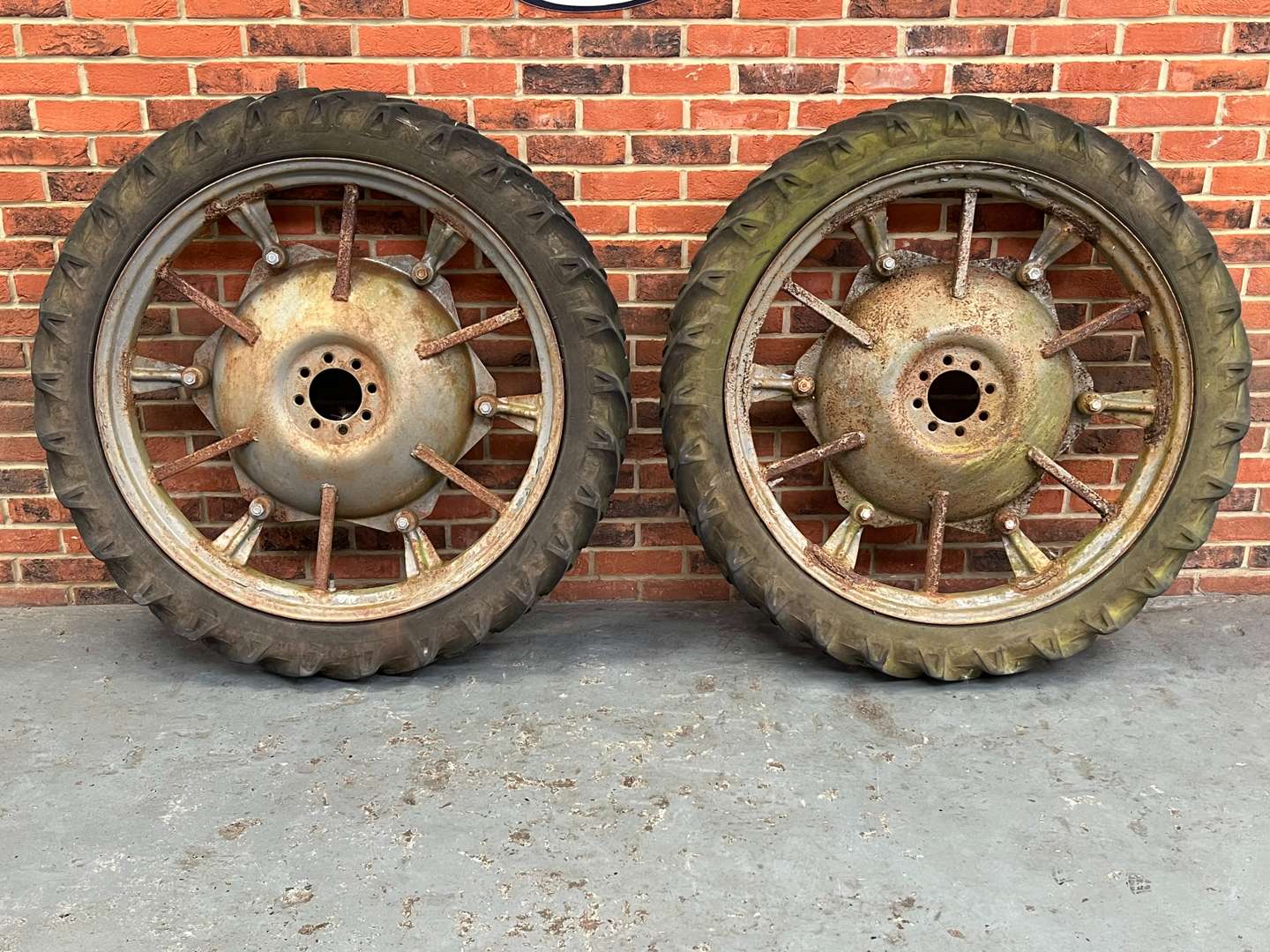 <p>Pair of Ferguson Tractor Wheels&nbsp;</p>