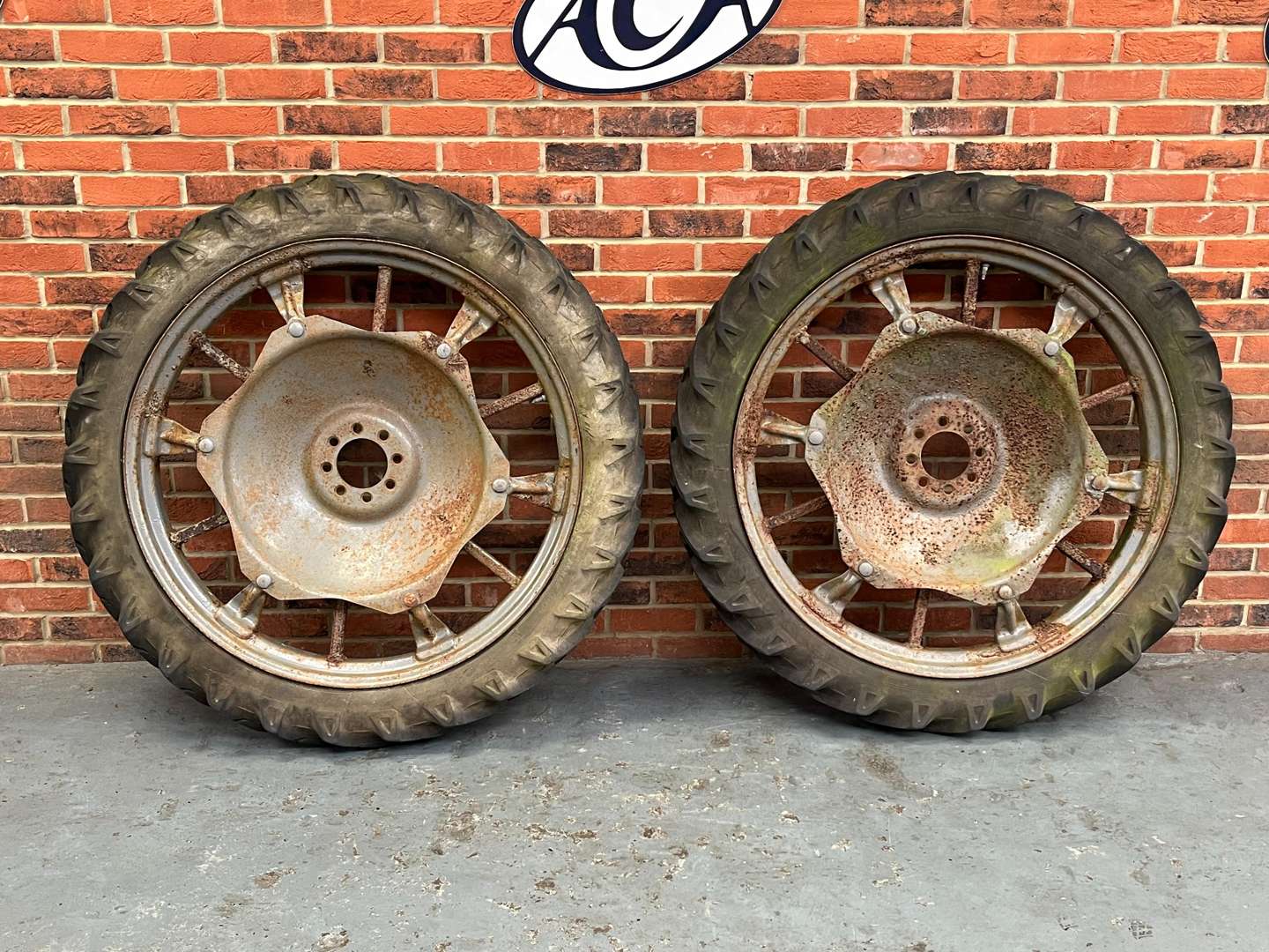 <p>Pair of Ferguson Tractor Wheels&nbsp;</p>