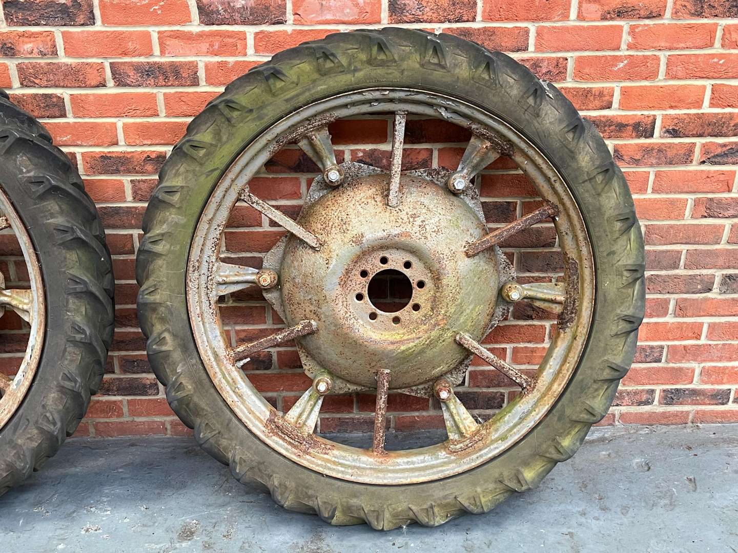 <p>Pair of Ferguson Tractor Wheels&nbsp;</p>