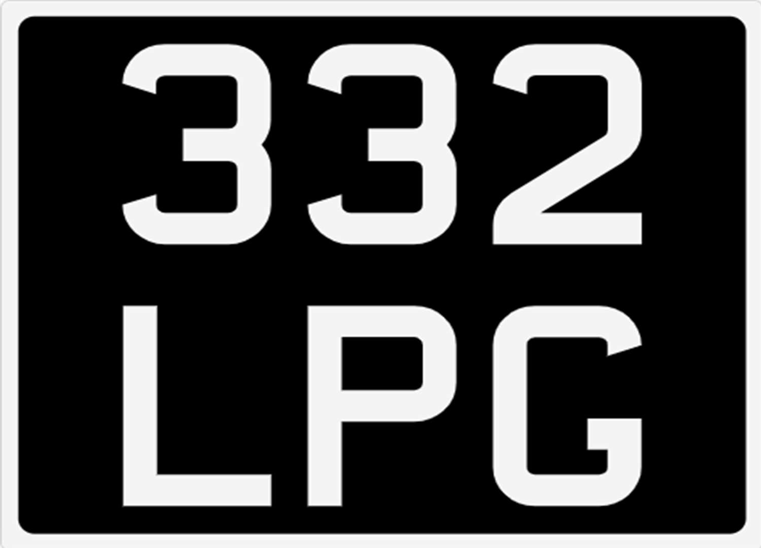 <p>332 LPG Registration Number&nbsp;</p>