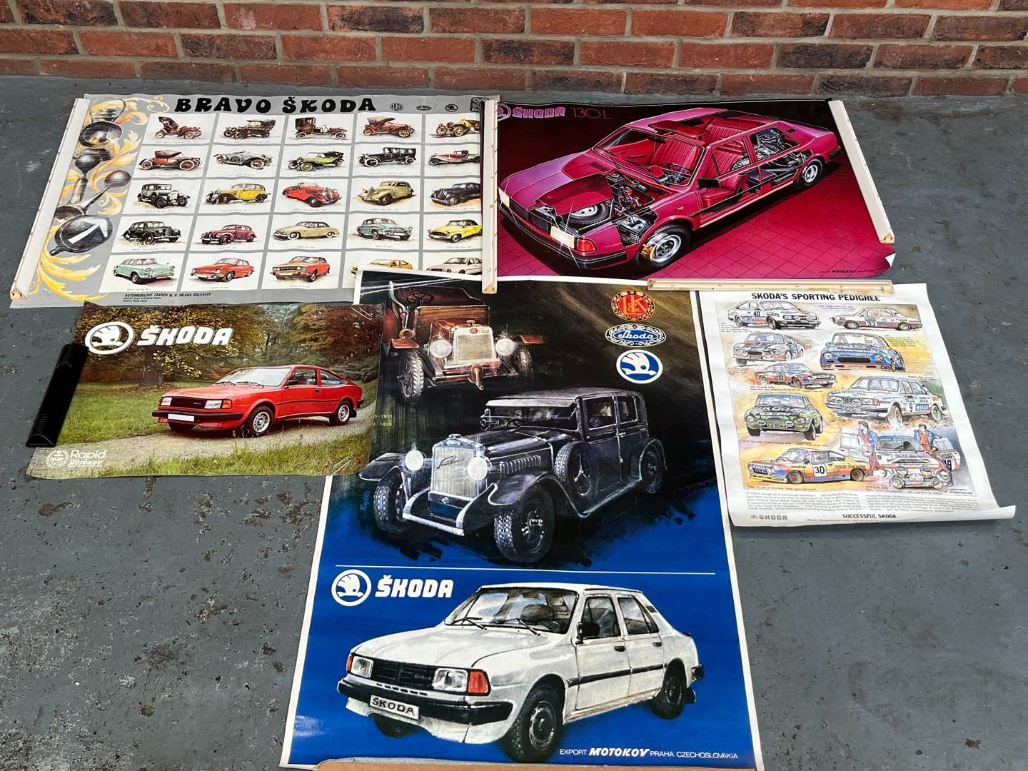 <p>Classic Skoda Posters</p>