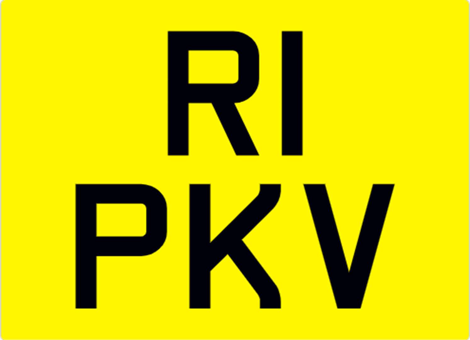 <p>&nbsp; R1 PKV Registration Number&nbsp;</p>