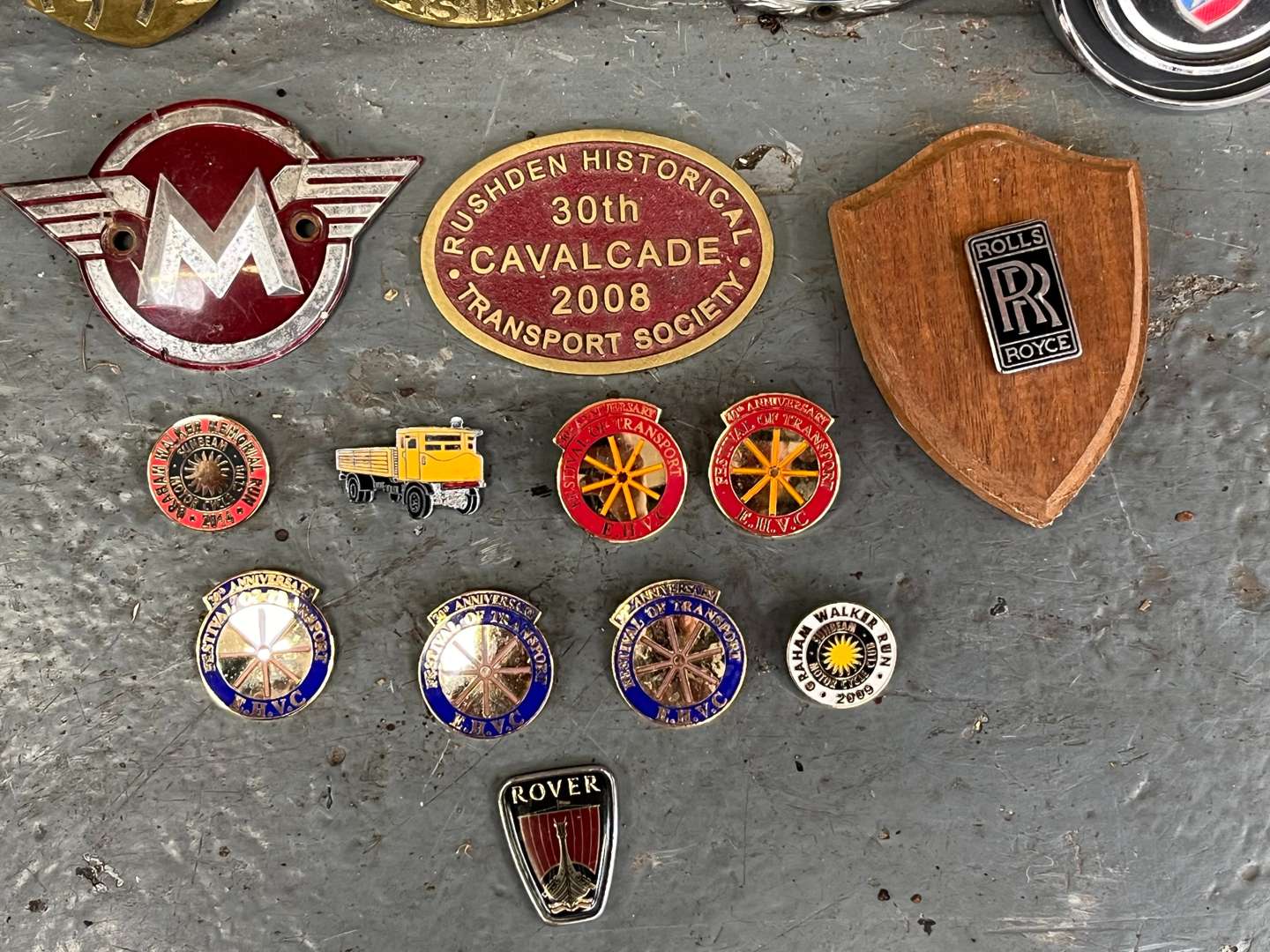 <p>Various Car Badges</p>