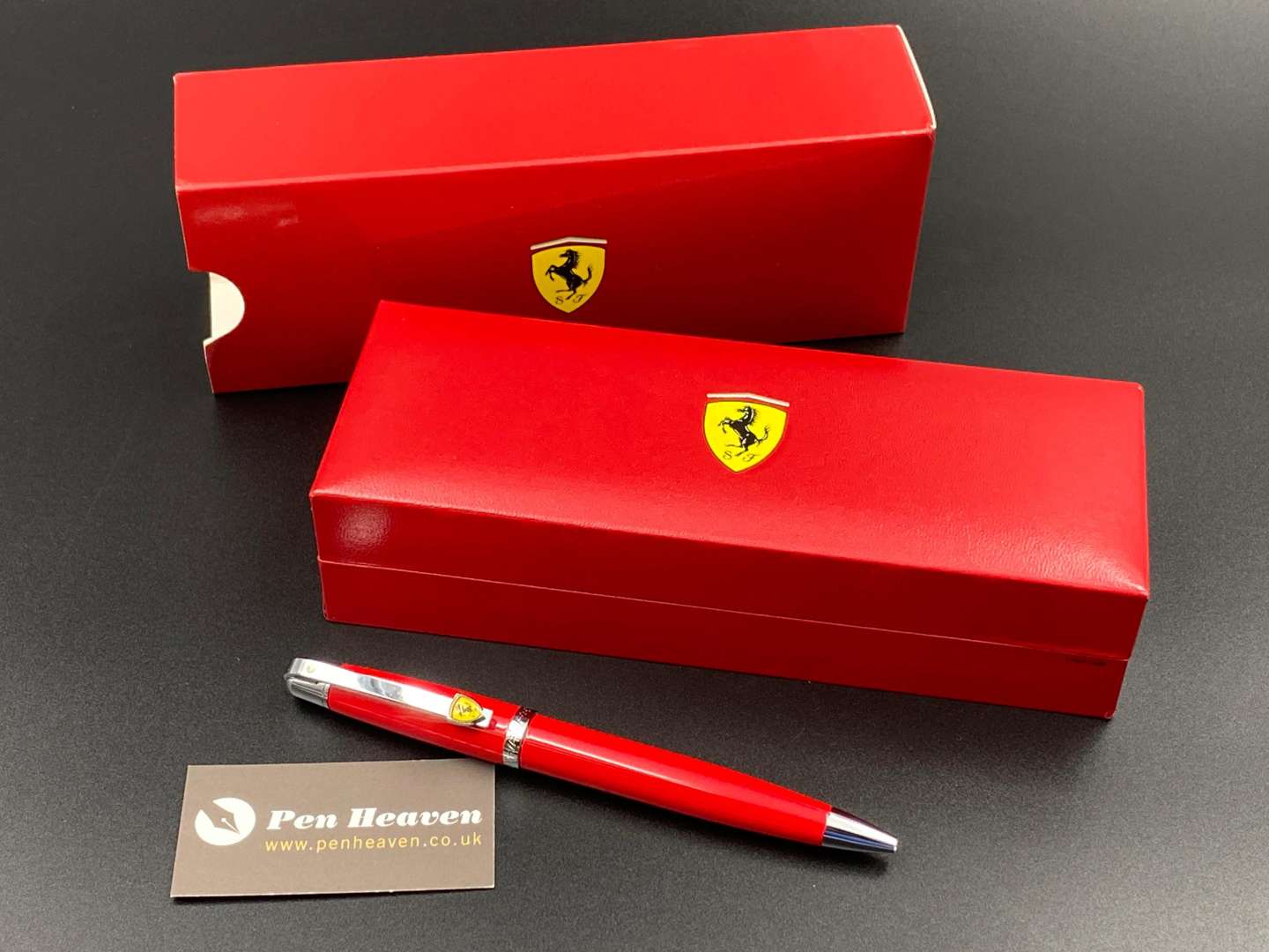 <p>SHEAFFER, for FERRARI, a cased ballpoint pen</p>