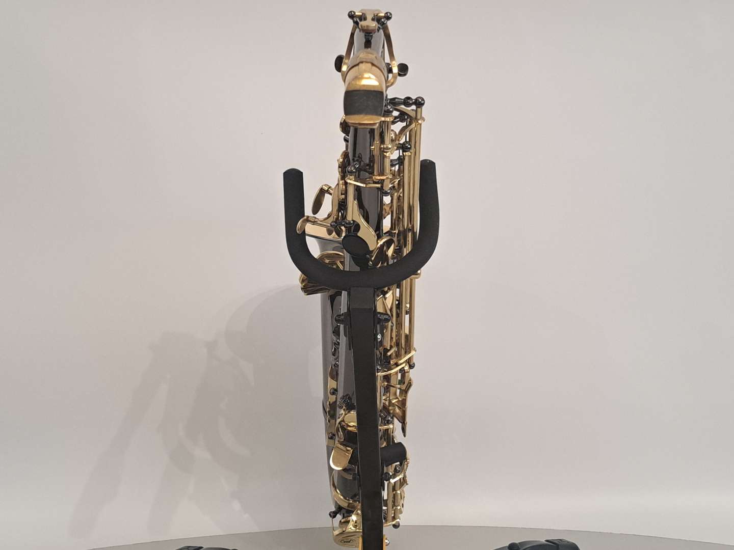 <p>JULIUS KEILWERTH, SX90R, “Shadow”, black nickel saxophone</p>