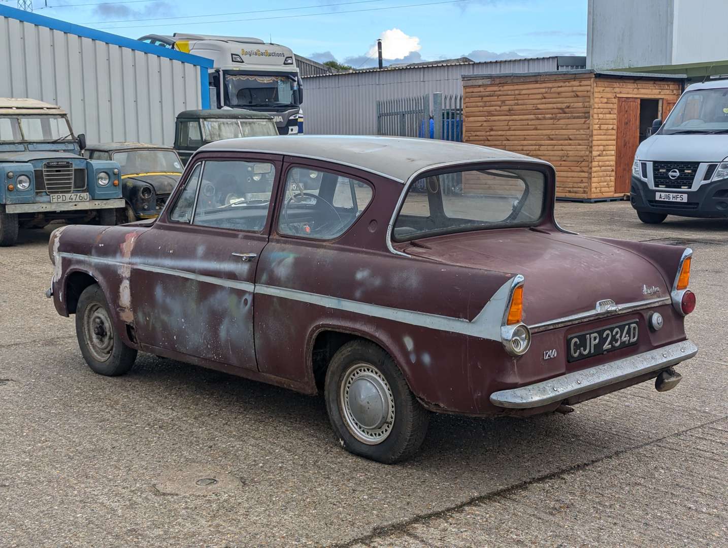 <p>1966 FORD ANGLIA SUPER 123E</p>