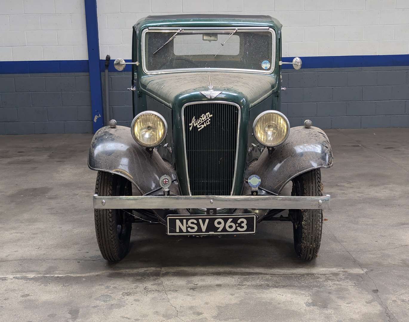 <p>1935 AUSTIN ASCOT FROM THE MICHAEL LEWIS COLLECTION</p>