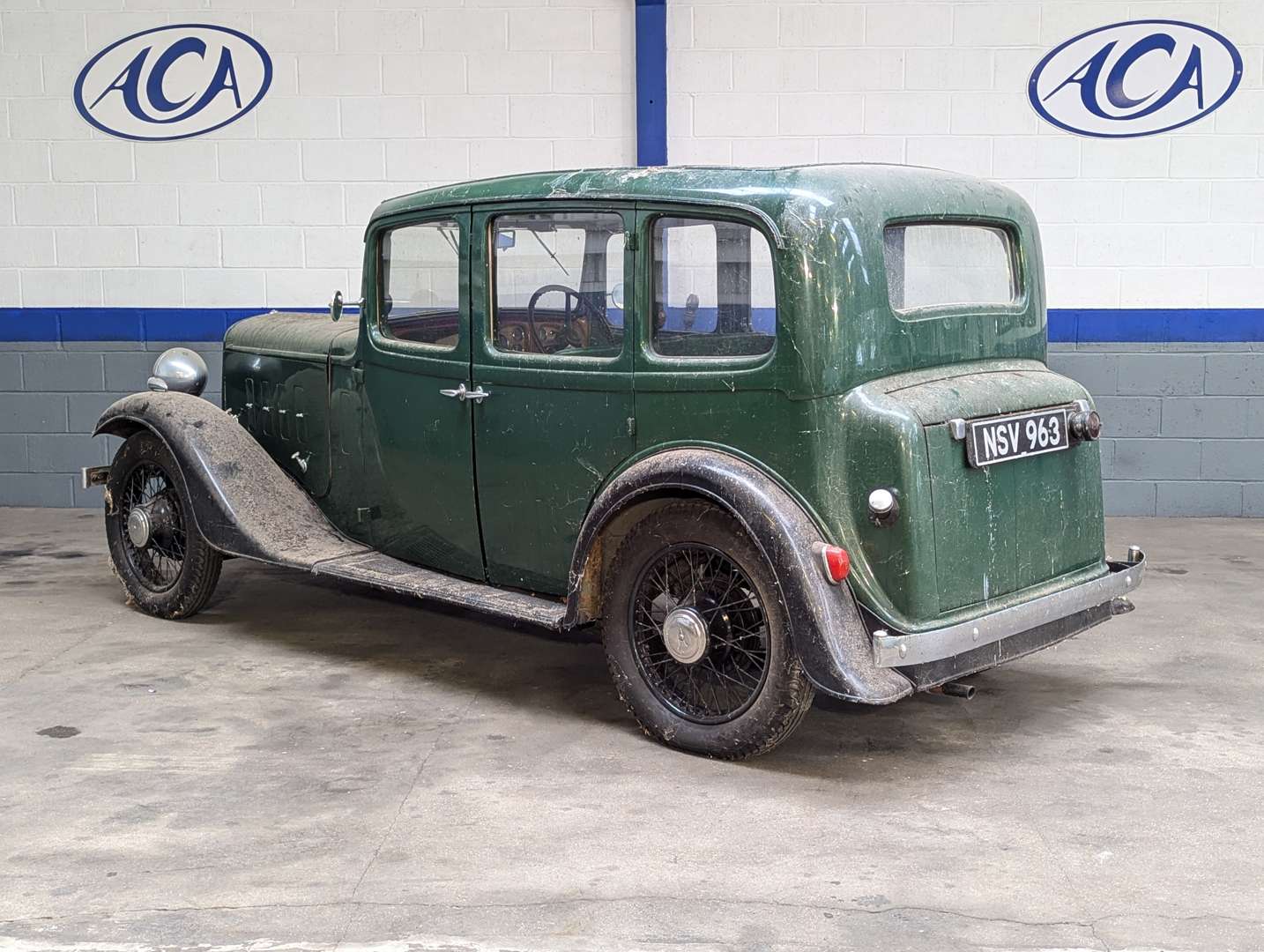 <p>1935 AUSTIN ASCOT FROM THE MICHAEL LEWIS COLLECTION</p>