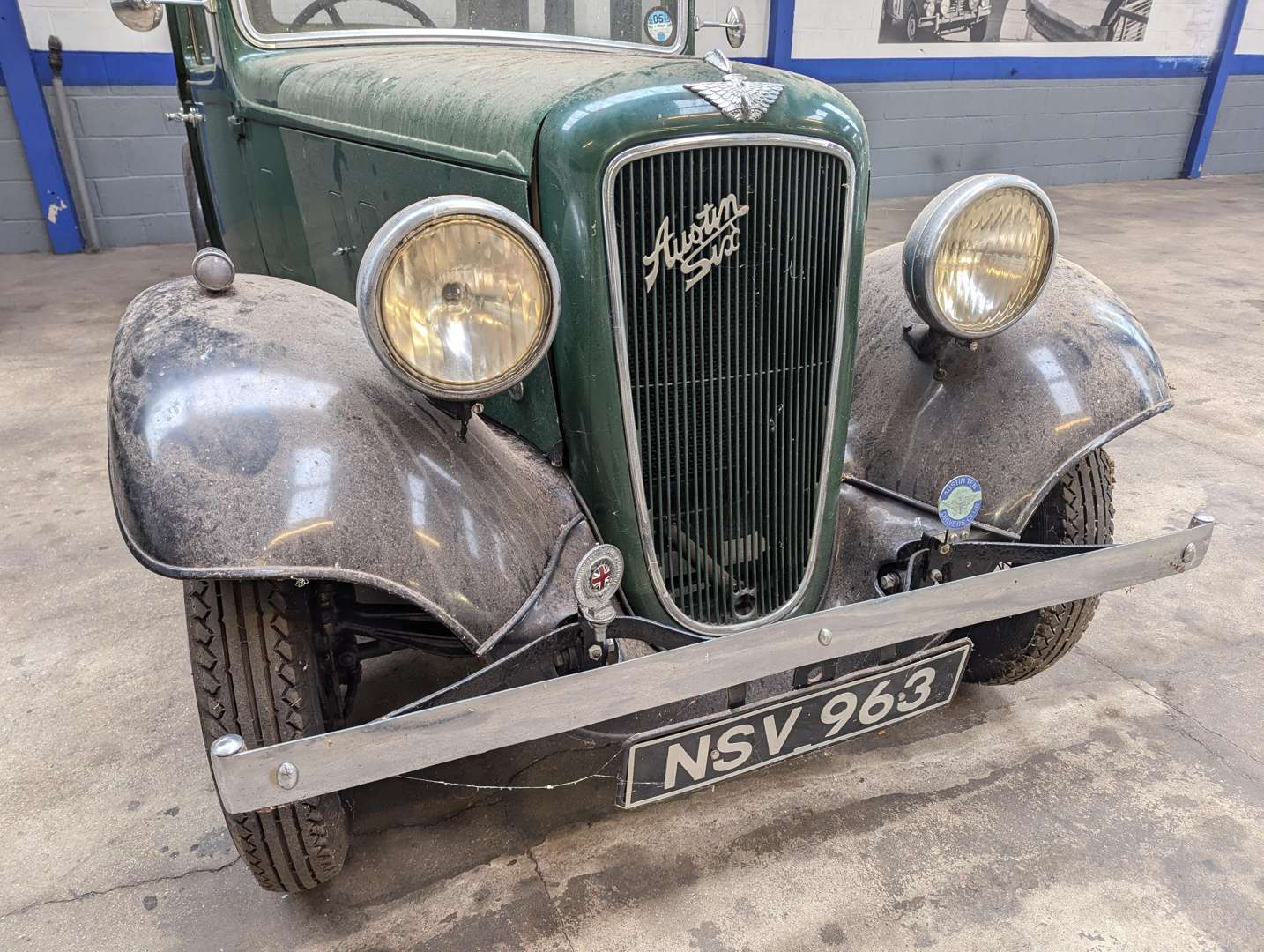 <p>1935 AUSTIN ASCOT FROM THE MICHAEL LEWIS COLLECTION</p>