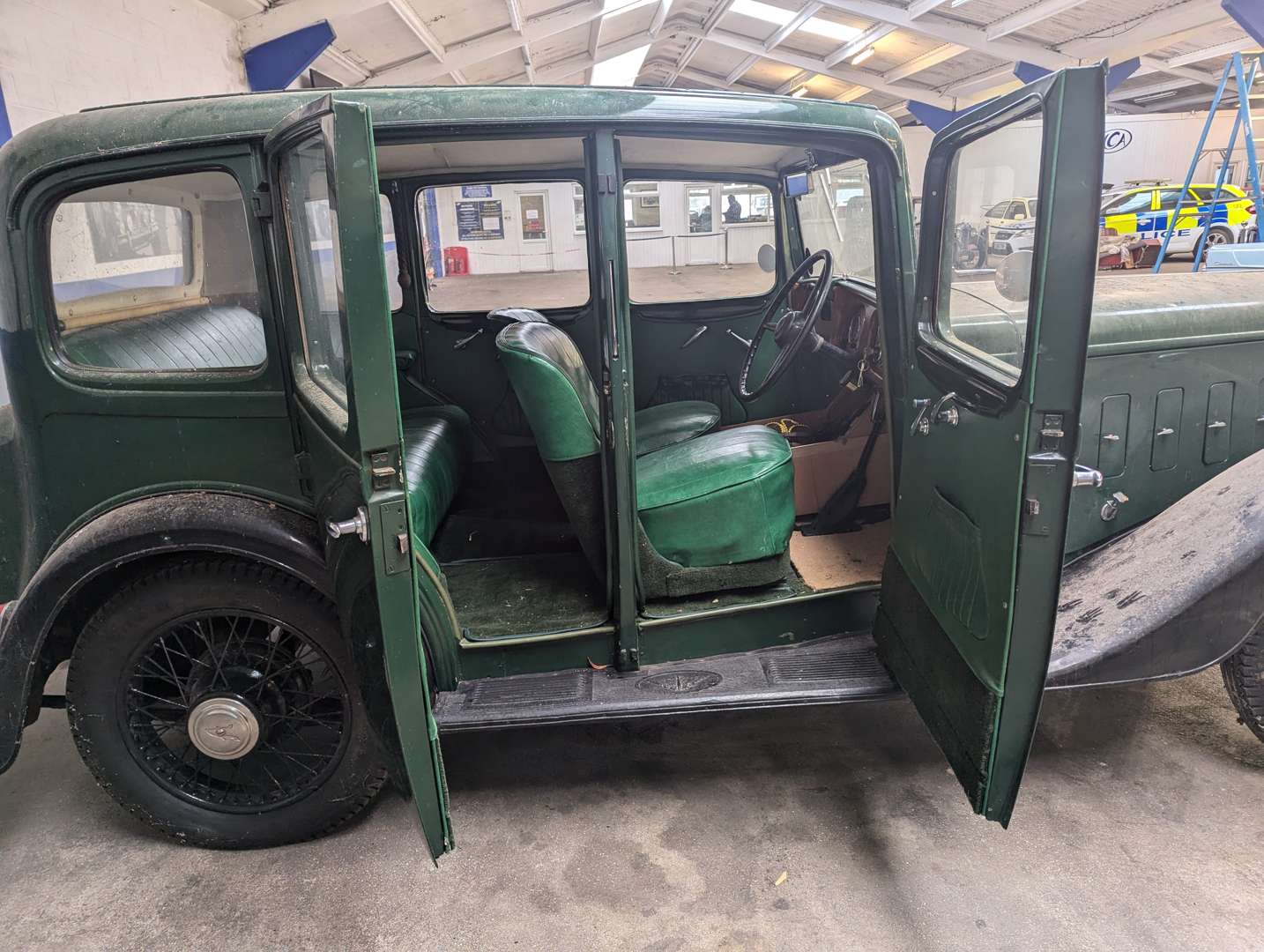 <p>1935 AUSTIN ASCOT FROM THE MICHAEL LEWIS COLLECTION</p>