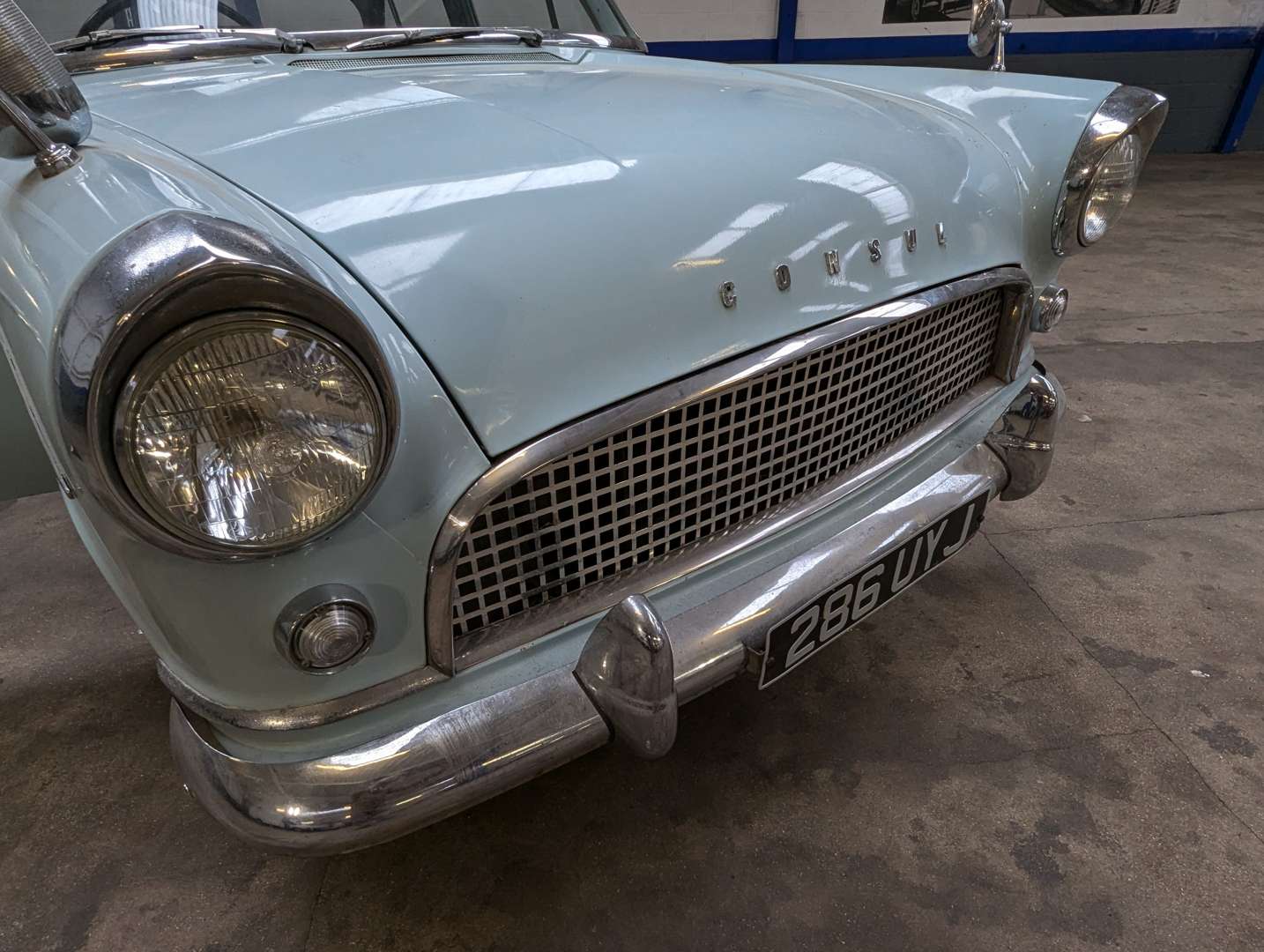 <p>1960 FORD CONSUL MKII FROM THE MICHAEL LEWIS COLLECTION</p>