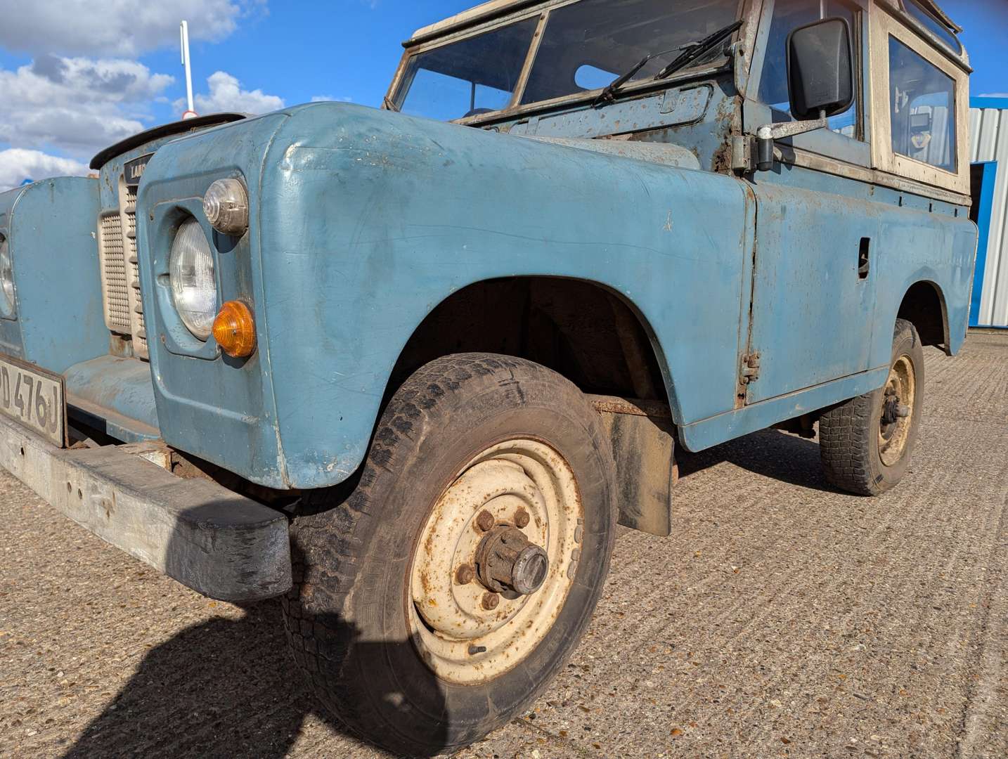 <p>1971 LAND ROVER 88" SERIES IIA&nbsp;</p>