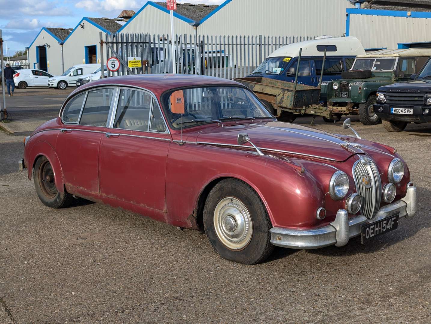 <p>1967 JAGUAR 3.8 MKII</p>