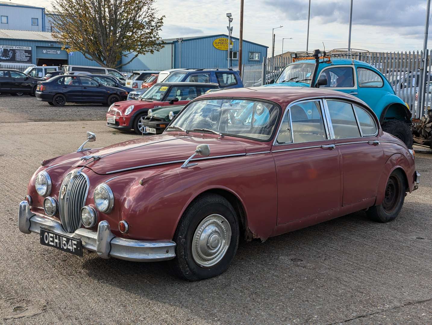 <p>1967 JAGUAR 3.8 MKII</p>