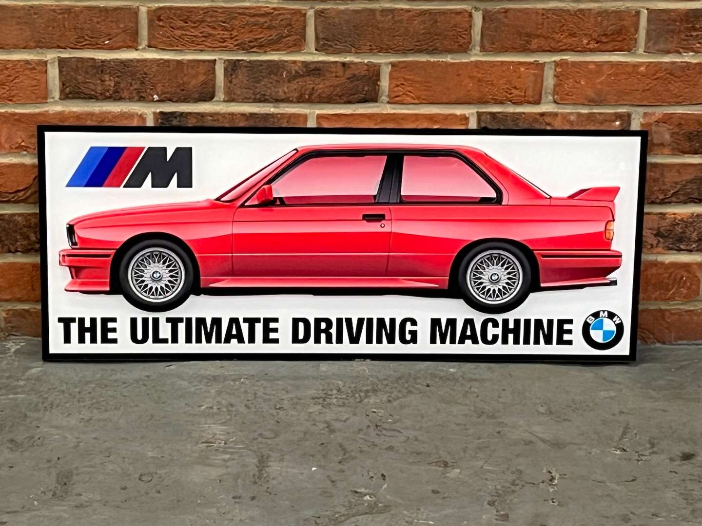 <p>BMW E30 M3 Perspex Sign</p>