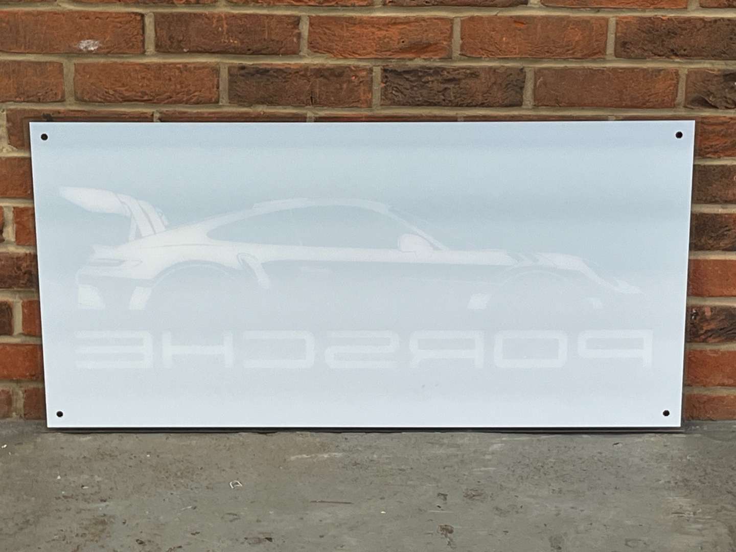 <p>Porsche Perspex Sign</p>