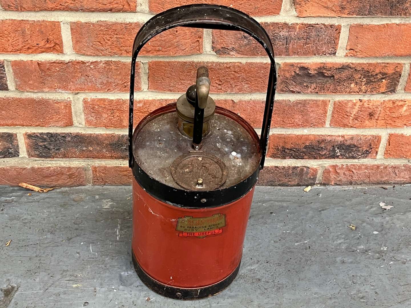 <p>Scofield Vintage Oil Can</p>