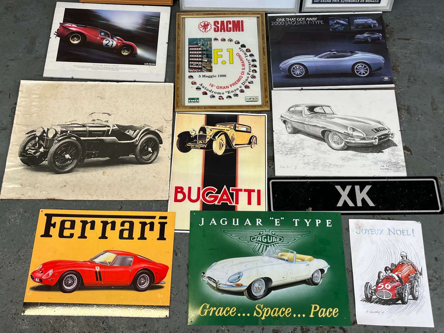 <p>Twelve Assorted Motoring Prints&nbsp;</p>