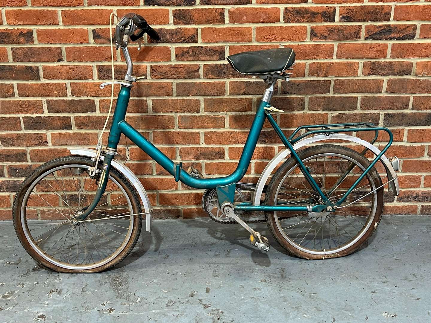 <p>Vintage Folding Bicycle</p>