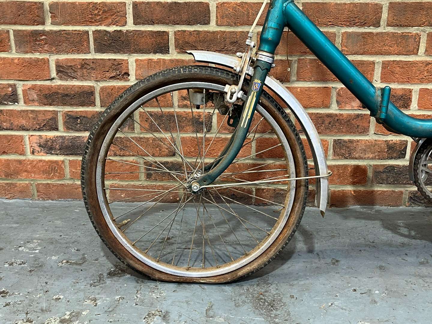 <p>Vintage Folding Bicycle</p>