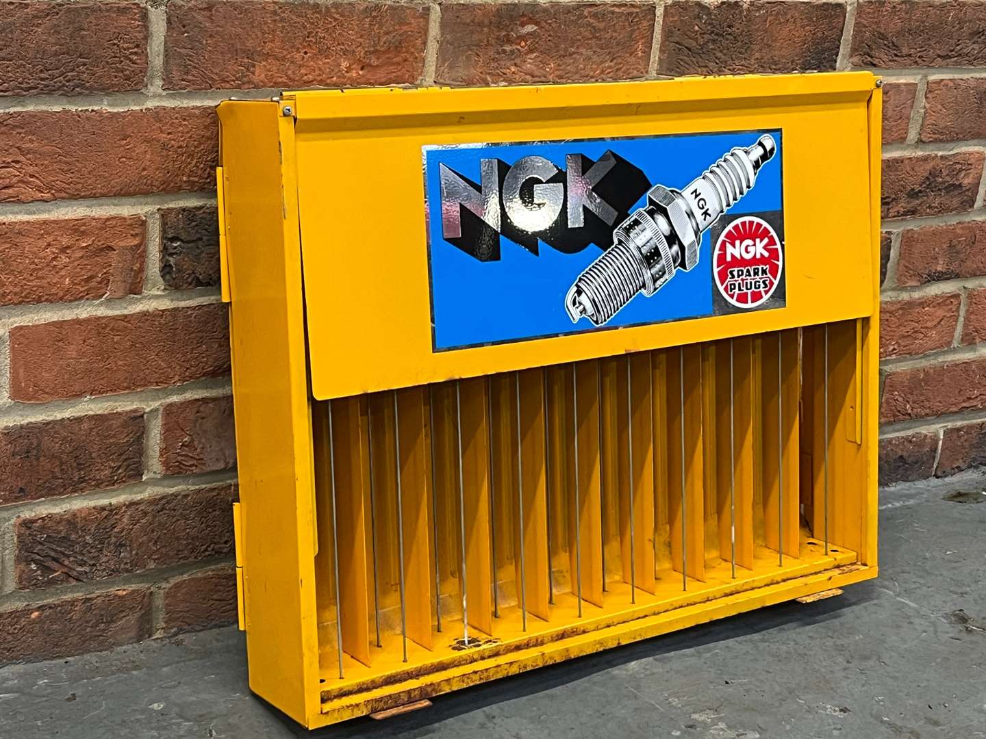 <p>NGK Spark Plug Display</p>