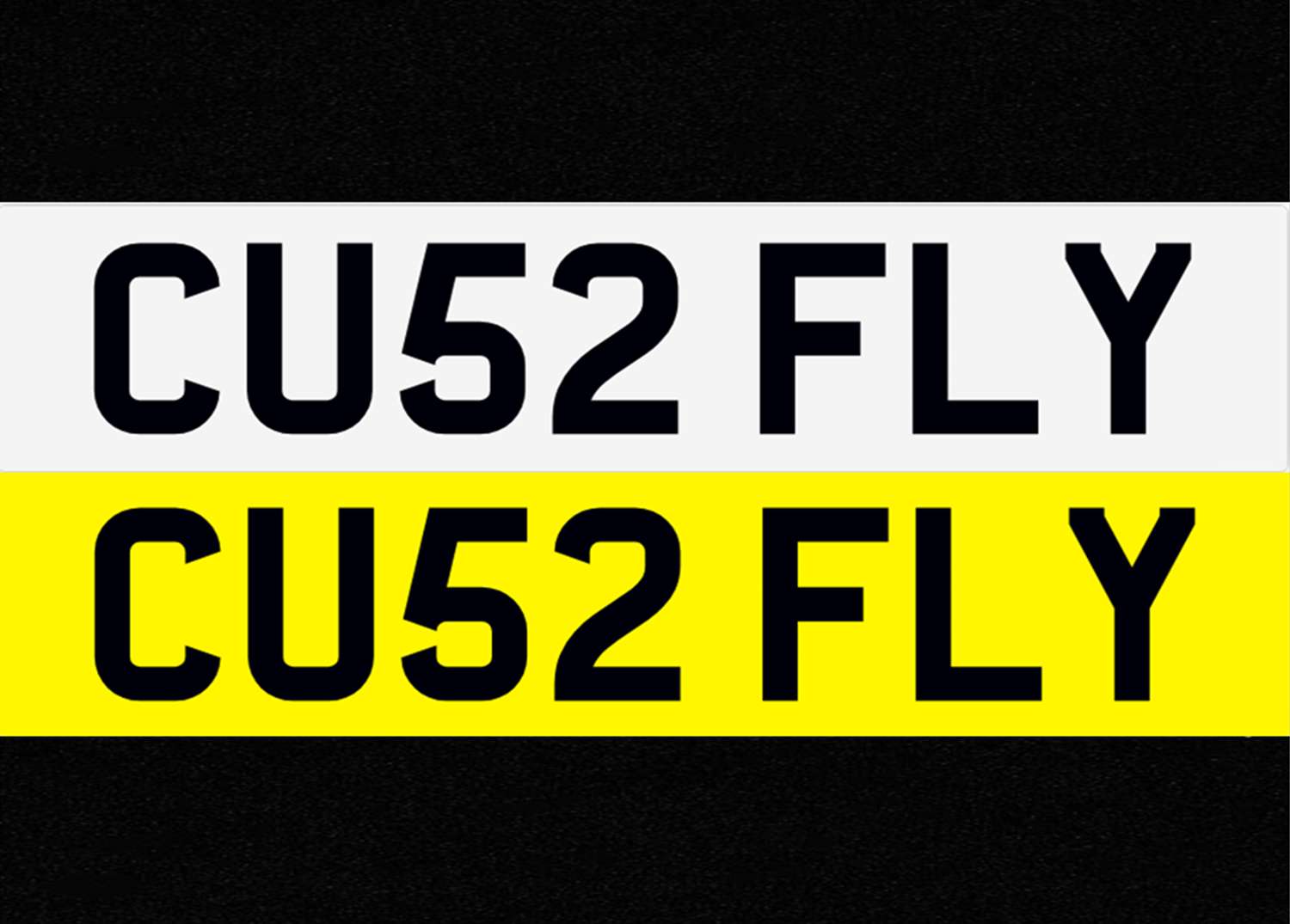 <p>&nbsp; CU52 FLY Registration Number&nbsp;</p>