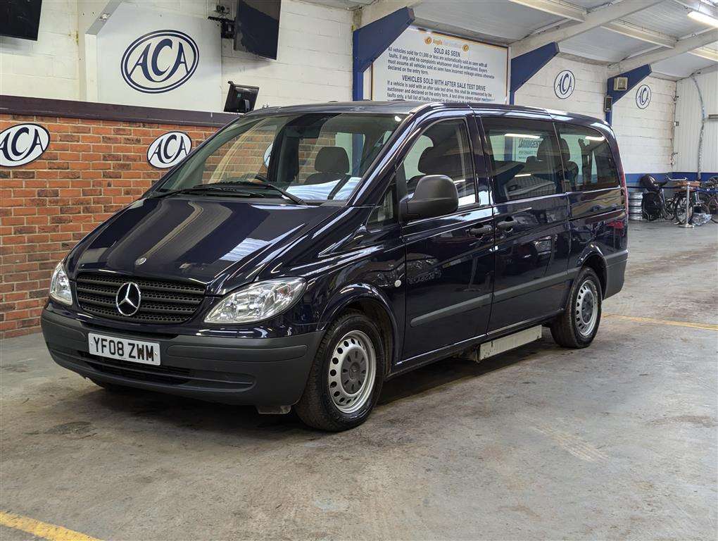 <p>2008 MERCEDES VITO 115 CDI LONG W.A.V.</p>