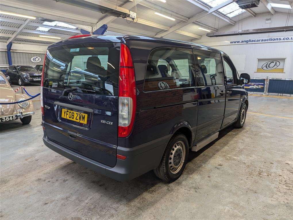 <p>2008 MERCEDES VITO 115 CDI LONG W.A.V.</p>