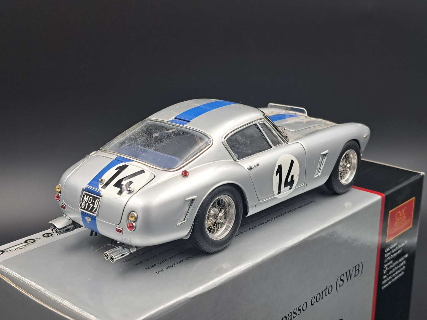 <p>CMC Ferrari 250 GT Berlinetta 1:18 scale</p>