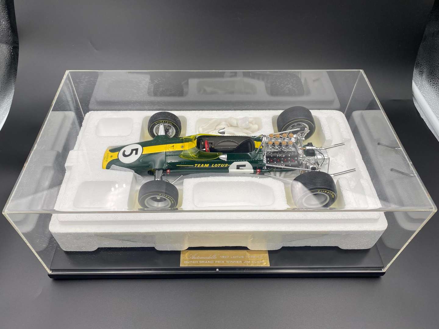 <p>Automodello 1967 Lotus 49 Jim Clark 1:12 scale</p>