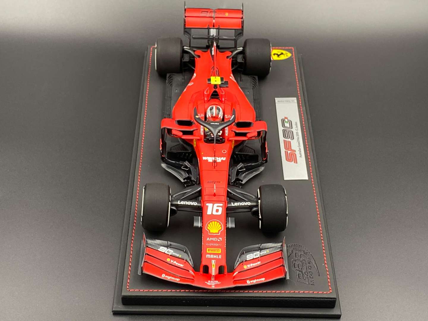 <p>BBR models C Leclerc Ferrari SF90 GP Australia 2019 1:18 scale</p>